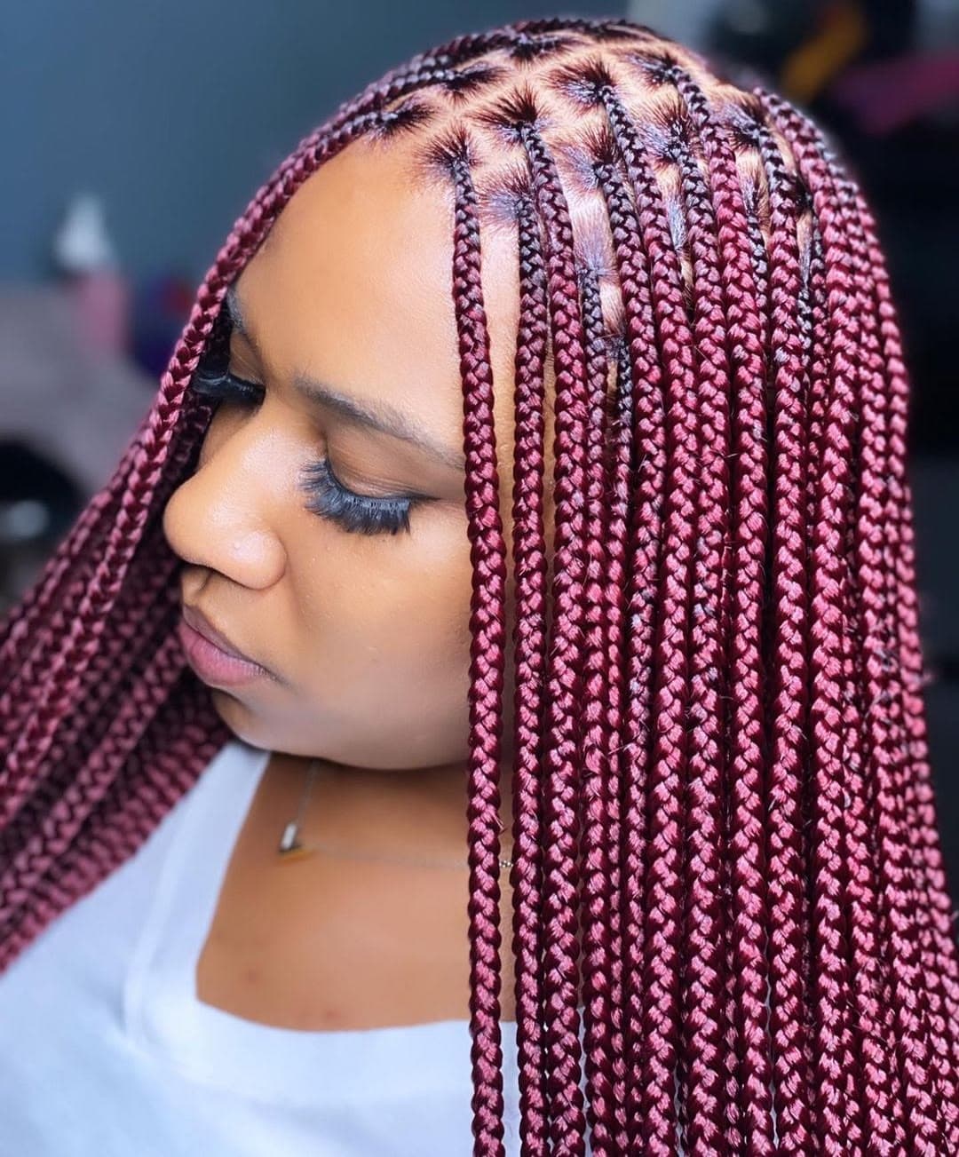 Braiding Styles at Qasr Alshar Salon Dubai